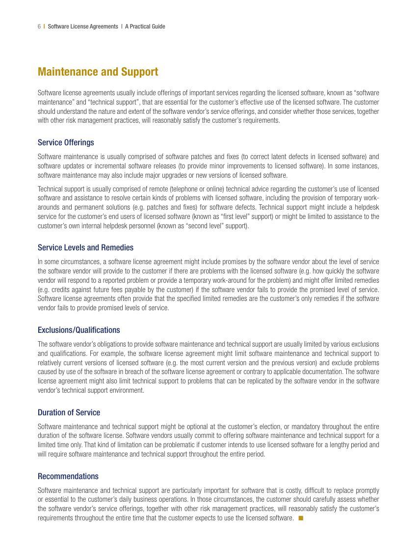 Software Licenses Practical Guide BLG